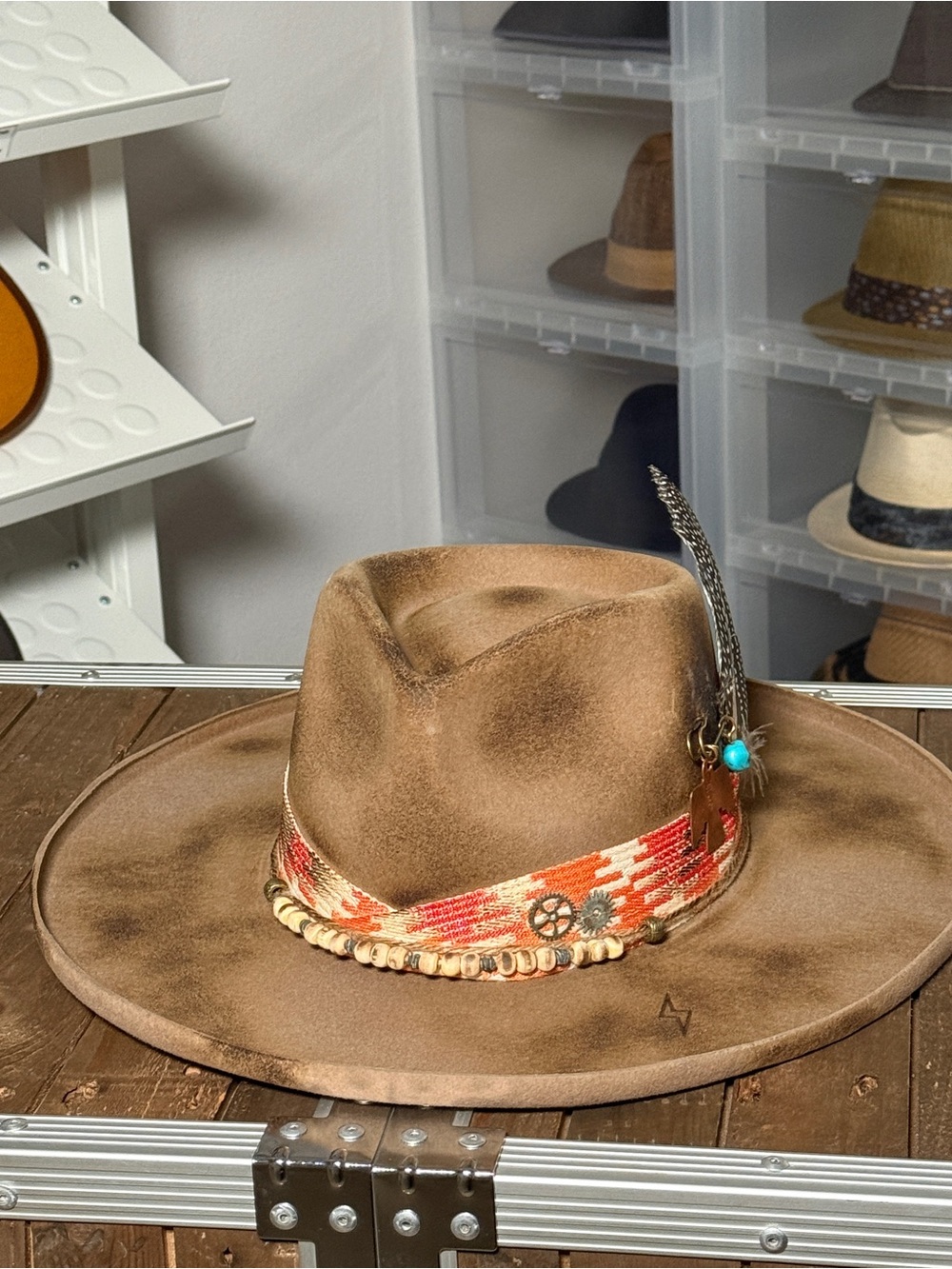 Ruediger Astra Australian Wool Wide Brim Fedora M / 57cm Custom